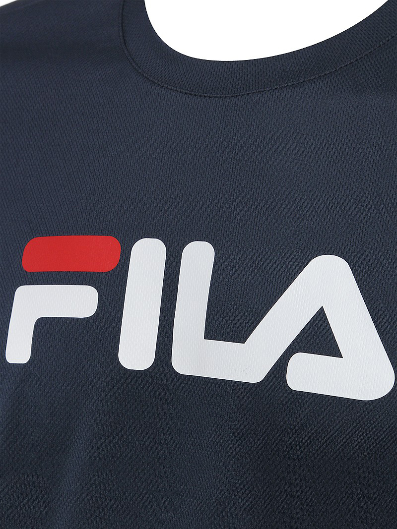 fila-t-shirt-logo-peacoat-blue-3 Fila T-Shirt Logo - peacoat blue