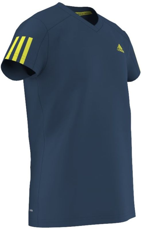 Adidas Club Tee - tech steel/shock slime