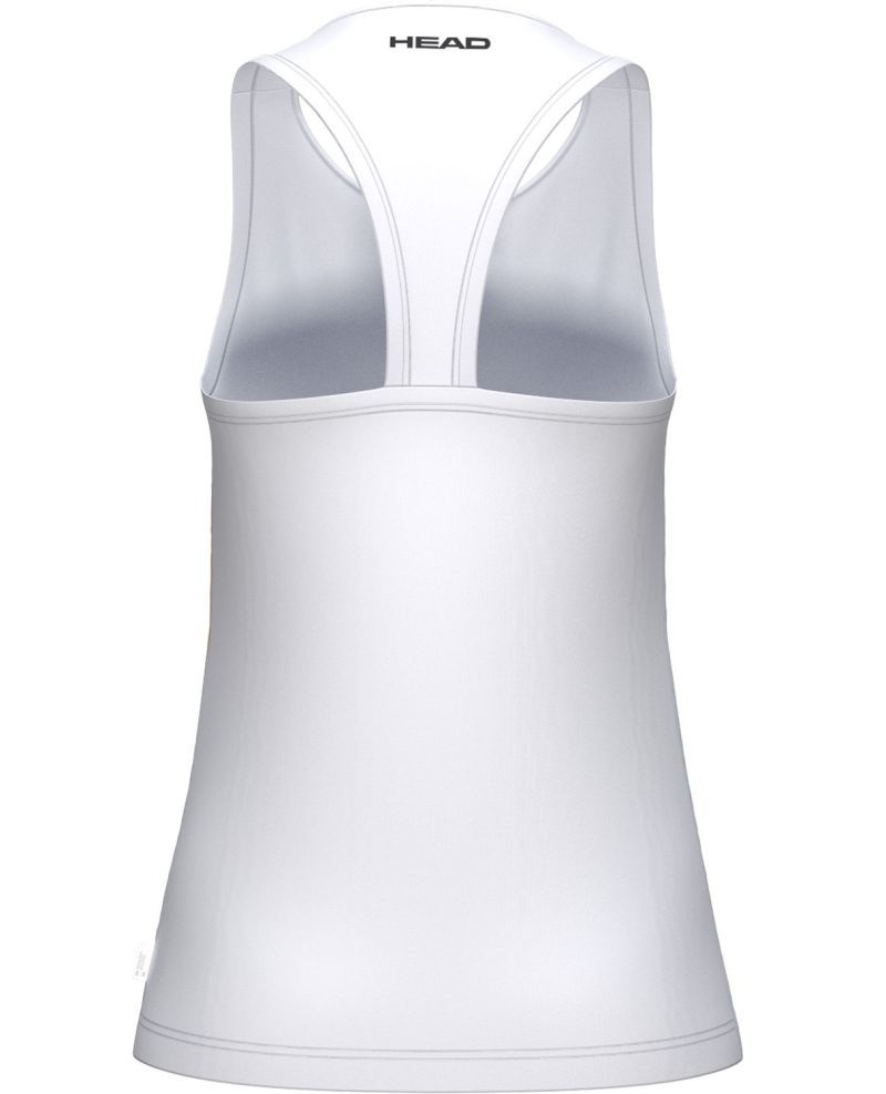 Head Agility Tank - white/apricot