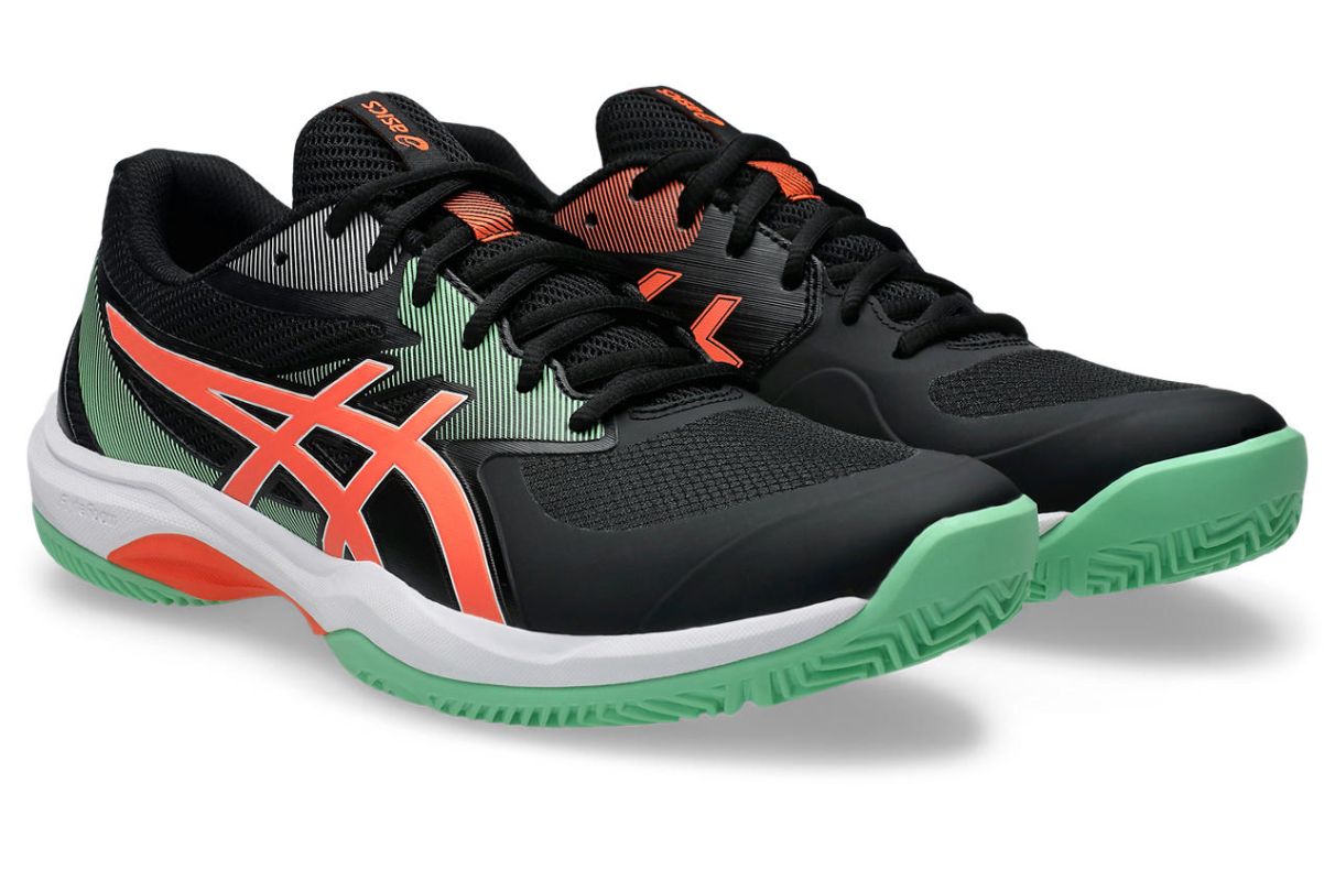 Asics Game FF Padel - black/vivid coral