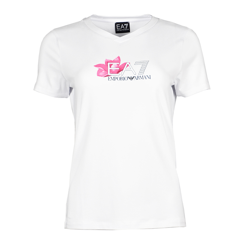 EA7 Women Jersey T-Shirt - white