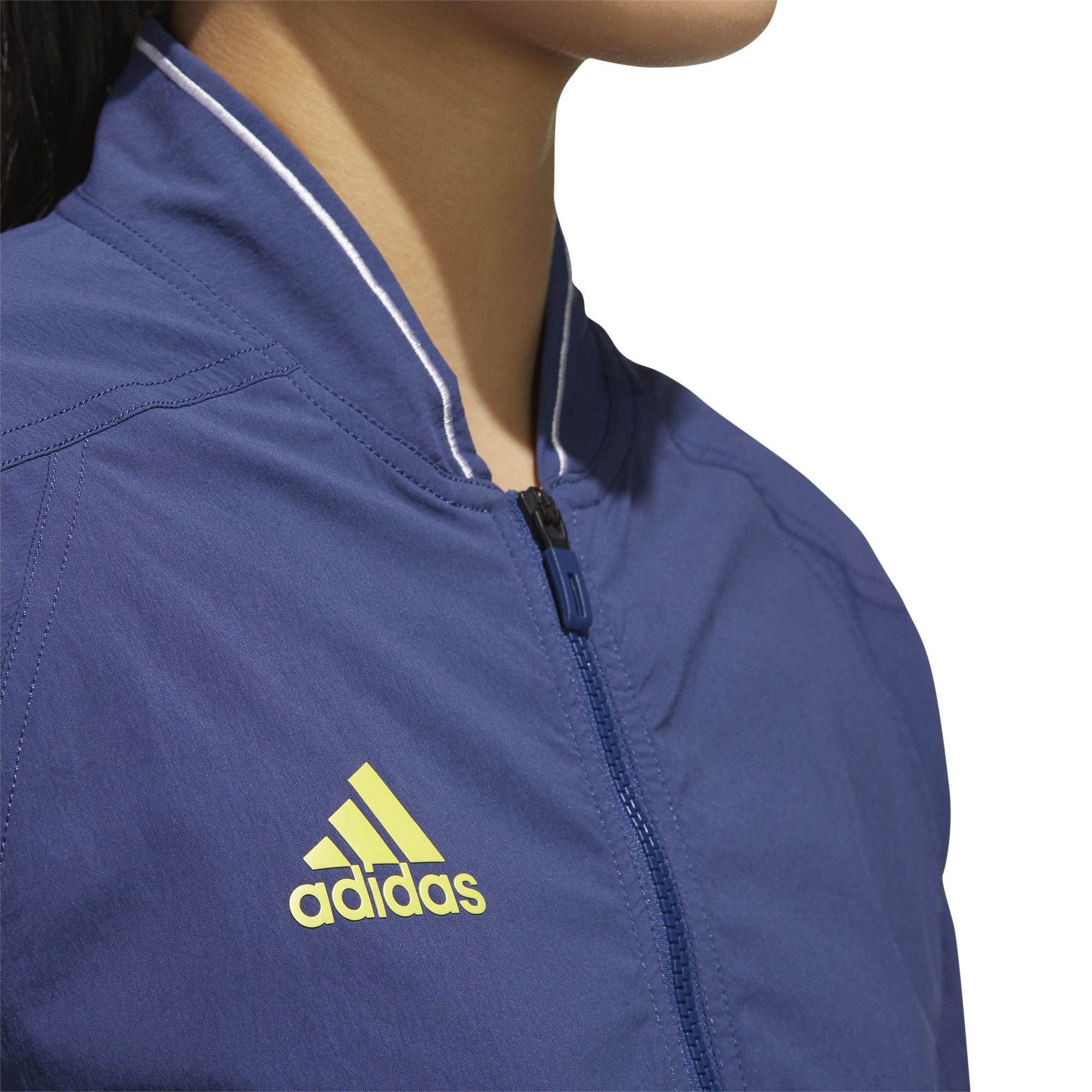 Adidas Women Streatch Woven Jacket - tech indigo