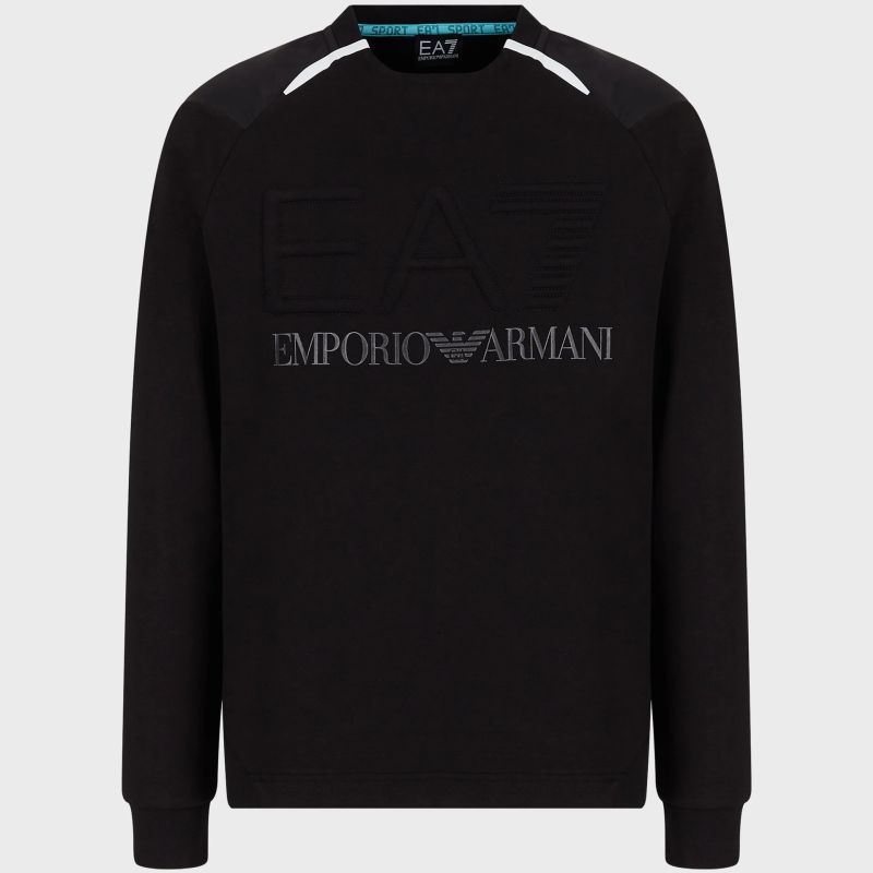EA7 Man Jersey Sweatshirt - black