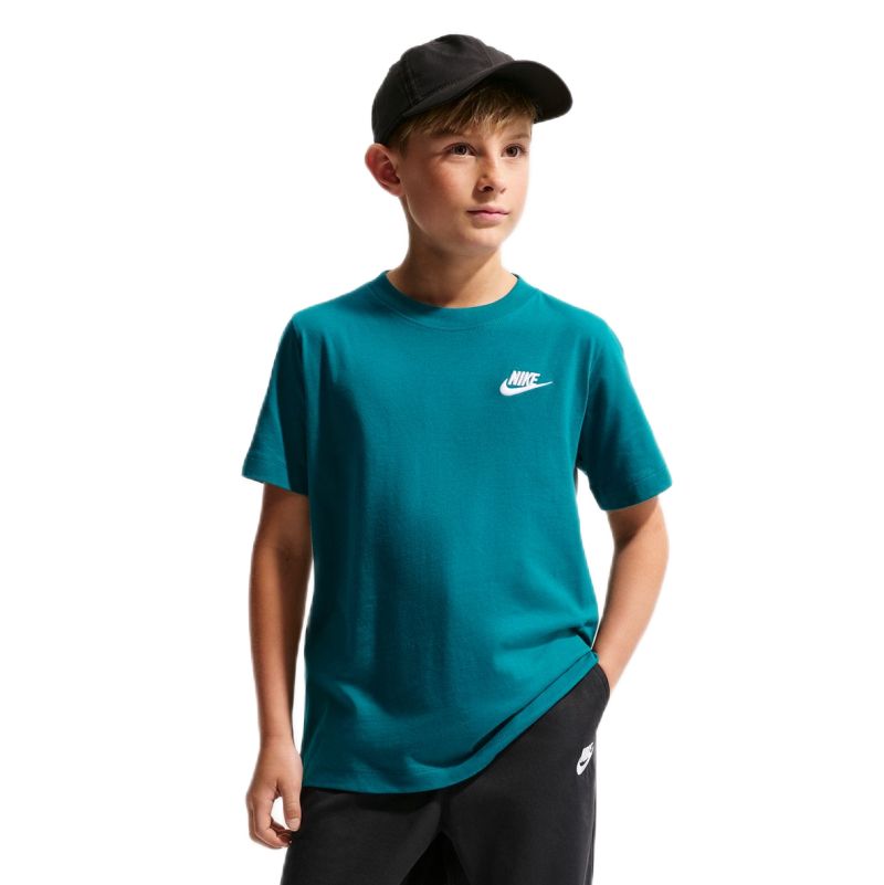 Koszulka chłopięca Nike Kids Sportswear - bright spruce