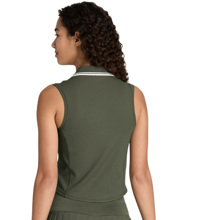 Wilson Rib Sleeveless - grape leaf