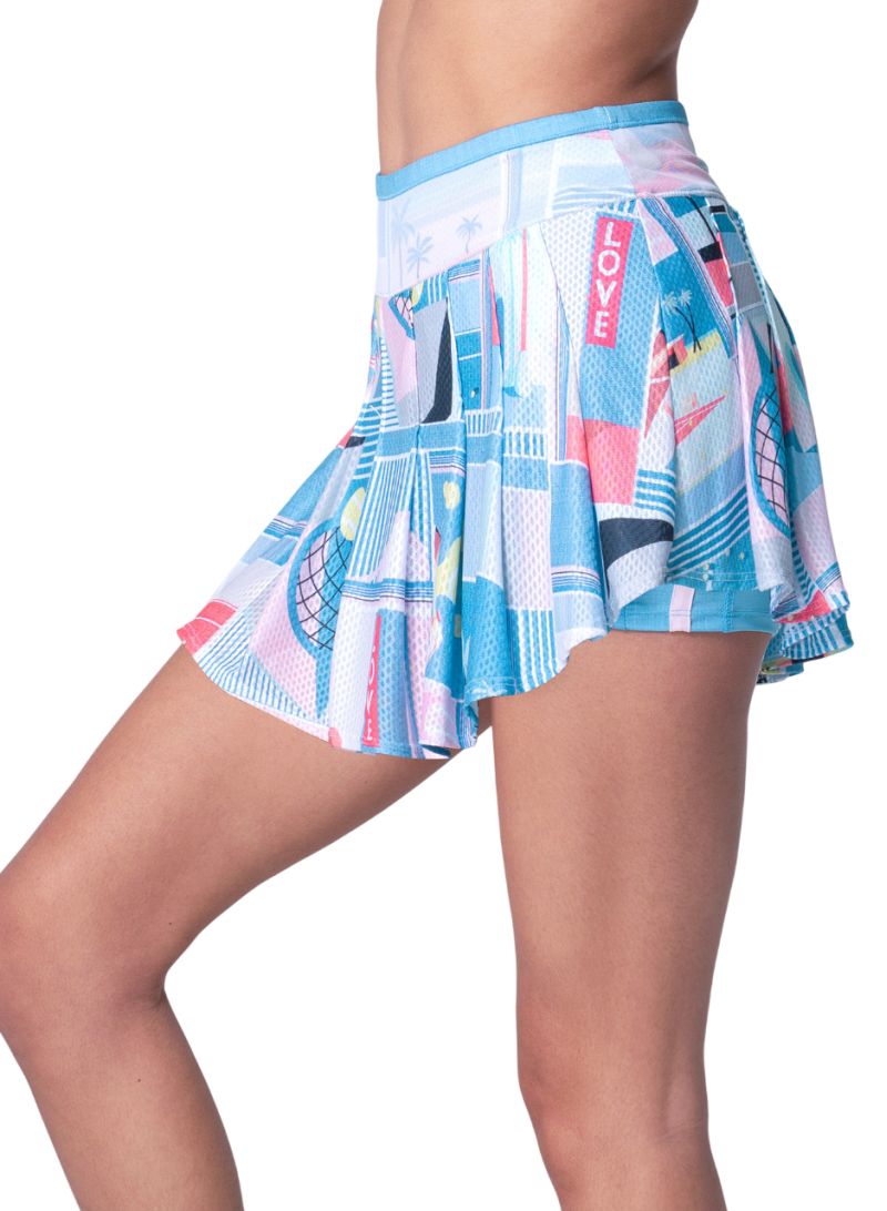 Lucky in Love Linen Intuition - periwinkle 