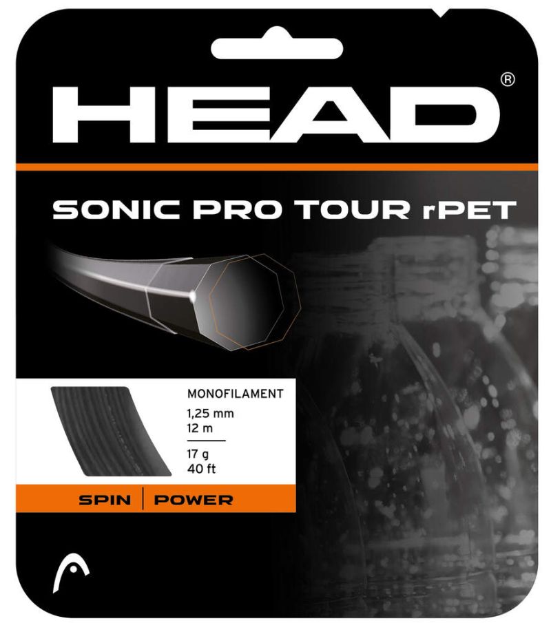 Head Sonic Pro Tour RPET (12m) - black