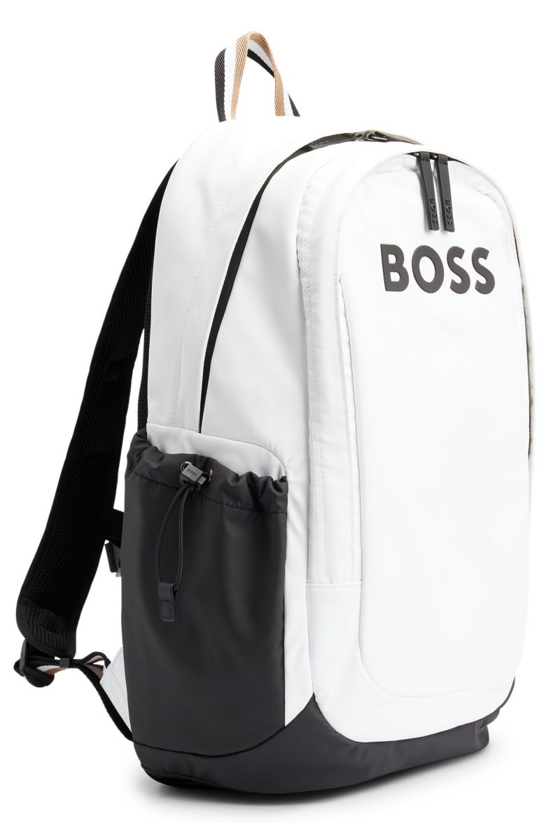 BOSS x Matteo Berrettini Thunder Backpack - open white