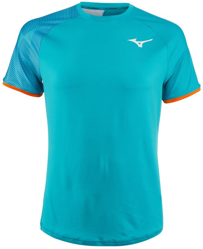 Mizuno Shadow Tee - peacock