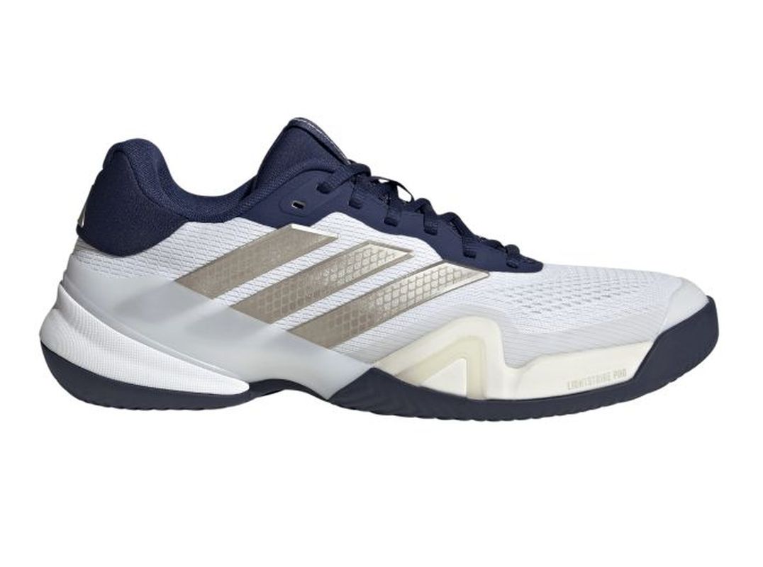 Adidas Barricade 14 M Clay - cloud white/cyber metallic/dark blue