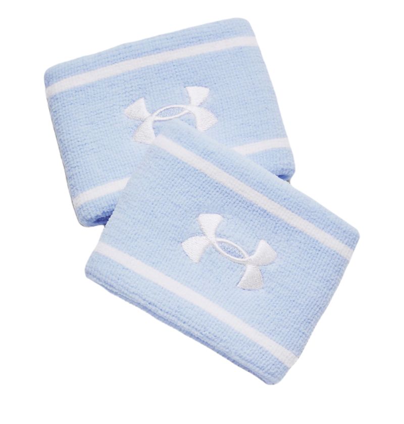 Under Armour Striped Performance Terry Wristbands
