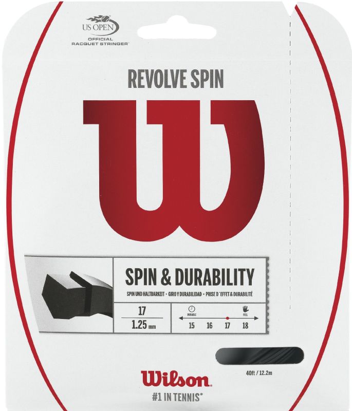 Wilson Revolve Spin (12,2 m) - black