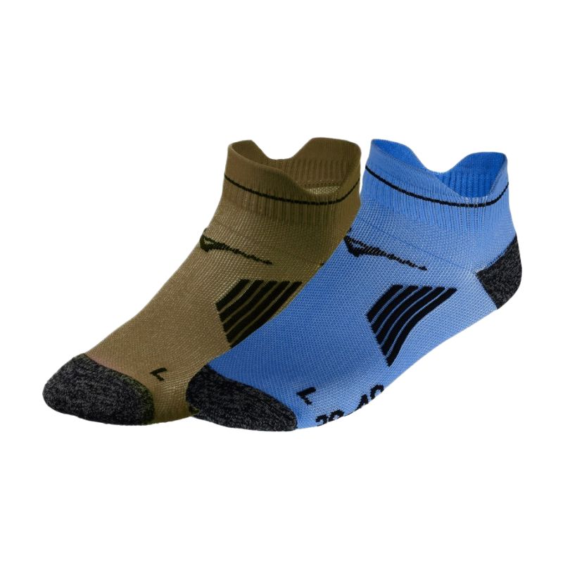 Skarpety Mizuno Active Training Mid 2P - stellar/martini olive