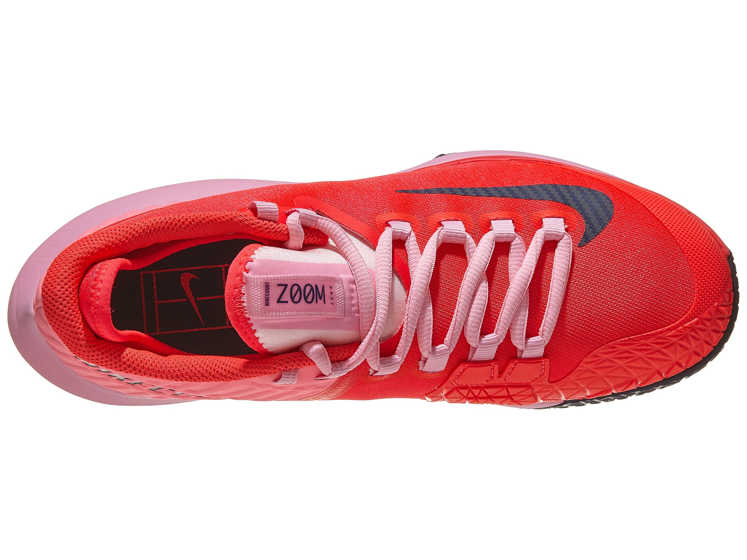 Nike W Court Air Zoom Zero - laser crimson/blackened blue/pink