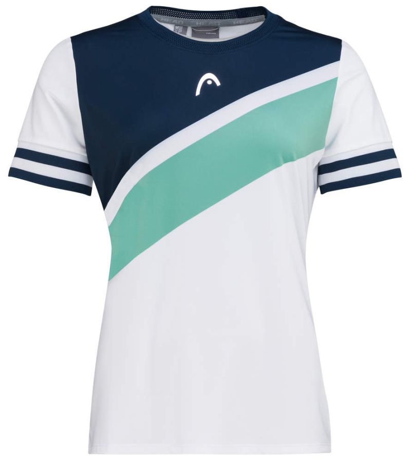 Head Performance T-Shirt W - print perf w/nile green