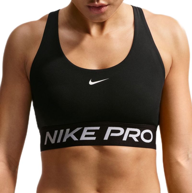 Stanik Nike Pro 365 Light Support Non Padded Sports - black/white