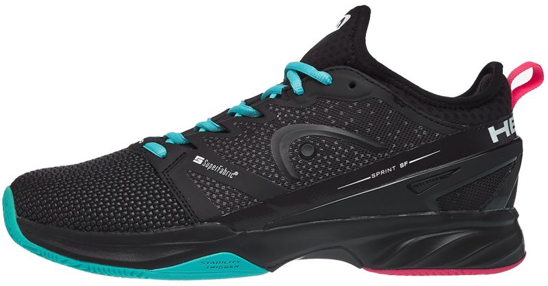head-sprint-sf-clay-men-black-teal-2 Head Sprint SF Clay Men - black/teal