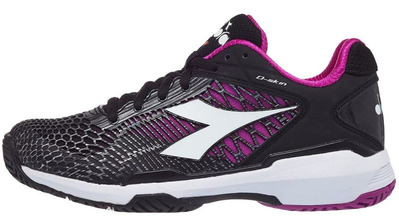 Diadora Speed Competition 5 + W AG - black/white/purple