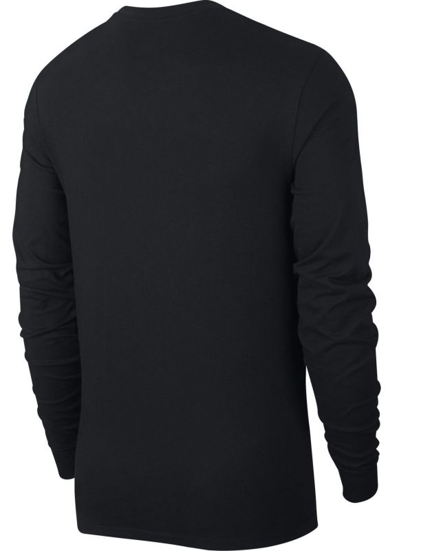 Nike Sportswear Club Tee LS - black/white