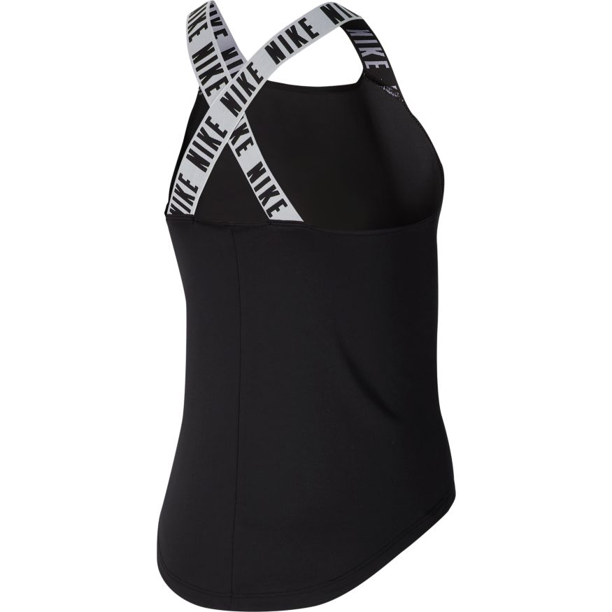 Nike Dry Tank Elastika G - black/white/white