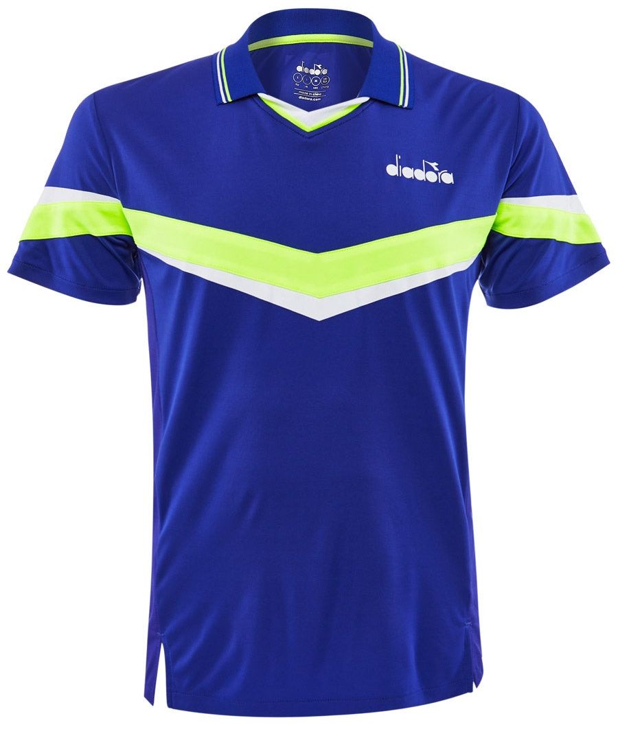 Diadora Polo SS - blue regista