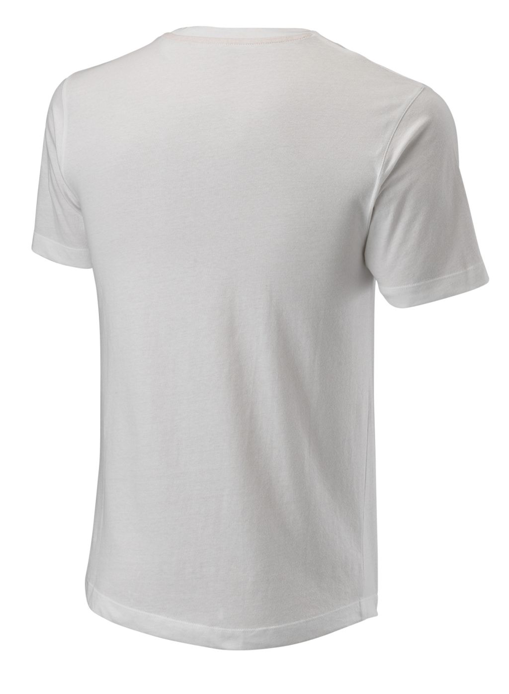 Wilson Script Eco Cotton Tee Slimfit - white