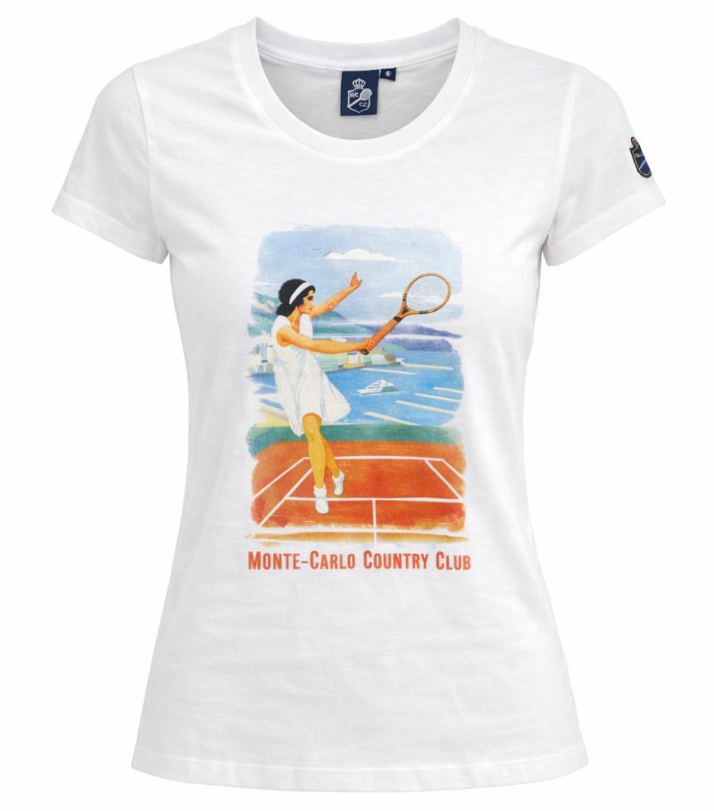 Monte-Carlo Country Club MCCC Affiche Print - milk