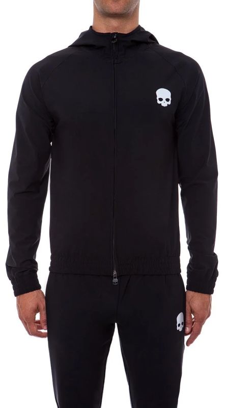 Hydrogen Tech FZ Sweatshirt Skull Man - black
