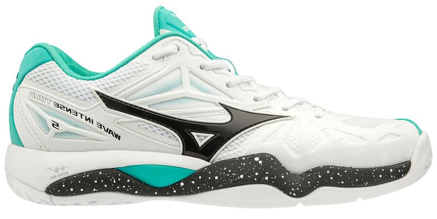 mizuno-wave-intense-tour-5-ac-white-black-green-1 Mizuno Wave Intense Tour 5 AC - white/black/green