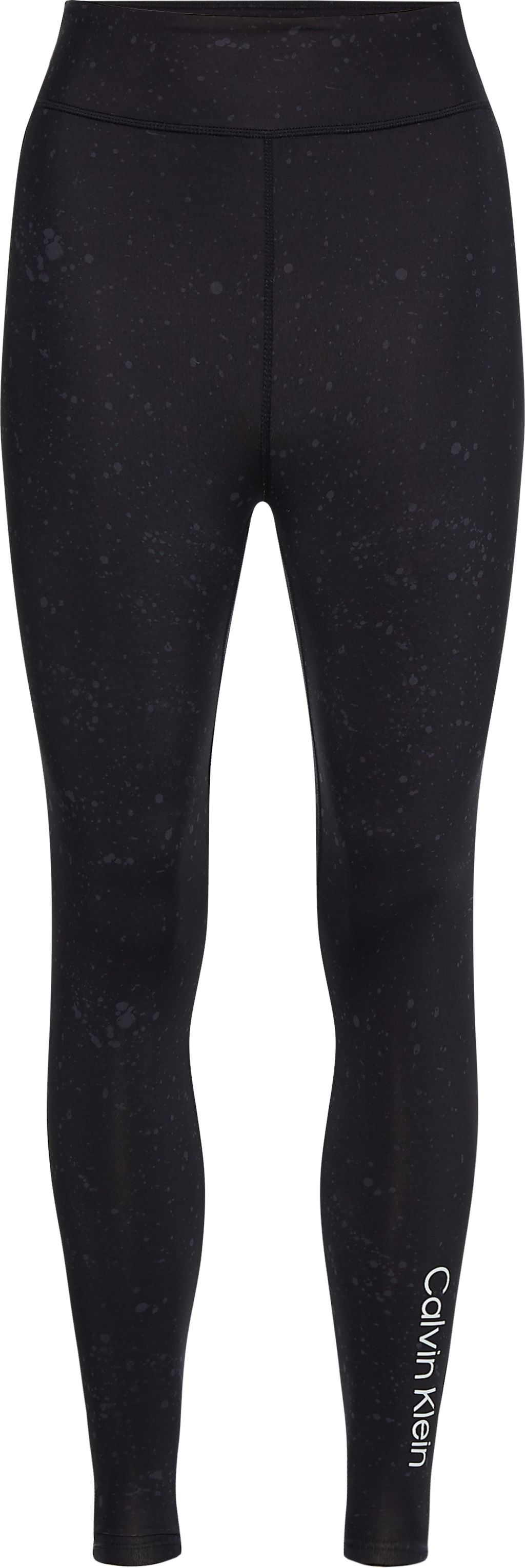 Calvin Klein Tight Full Length - black splatter print Calvin Klein Tight Full Length - black splatter print
