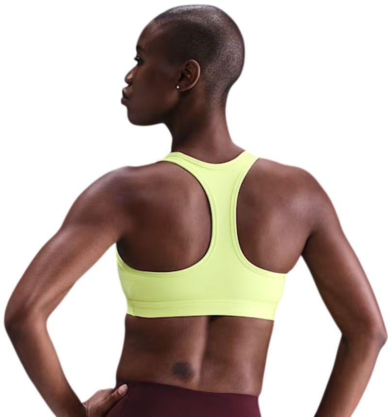 Nike Swoosh Medium Support Non-Padded Sports - light lemon twist/stone mauve/white Nike Swoosh Medium Support Non-Padded Sports - light lemon twist/stone mauve/white