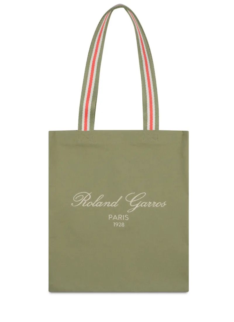 Roland Garros Sporty Chic Totebag - green
