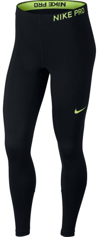 Nike Training Tight - black/volt