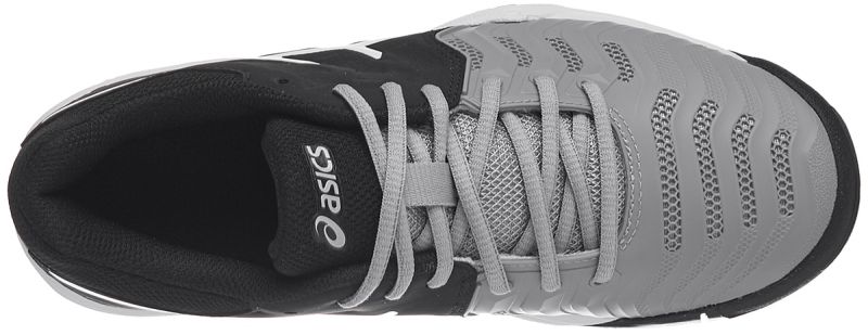 Asics Gel-Resolution 7 GS - mid grey/black/white
