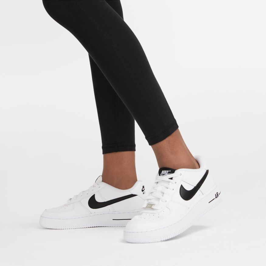 Nike Sportswear Favorites Graphix High-Waist Legging G - black/white