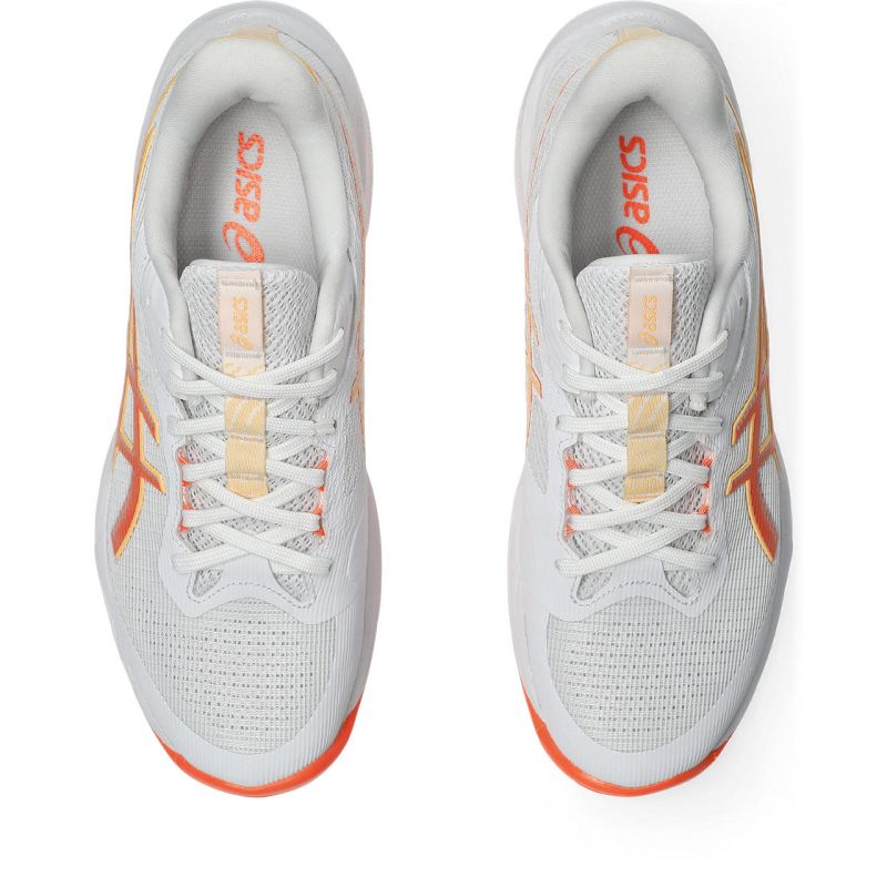 Asics Netburner Ballistic FF 4 - white/vivid coral