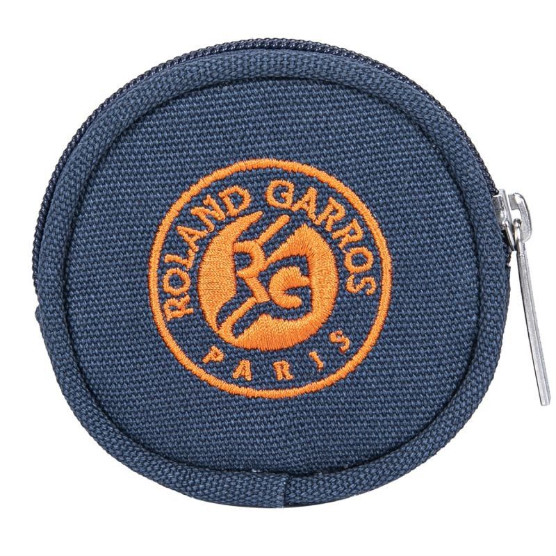 Roland Garros Logo 2025 Money Purse - navy