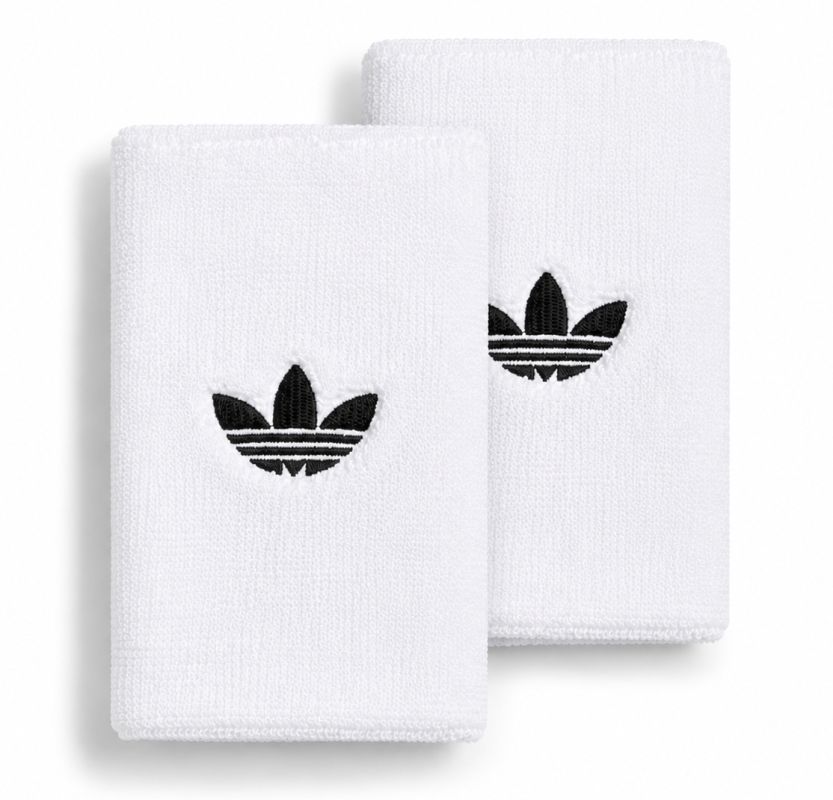 Adidas Originals Long Wristband 2P - white/black Adidas Originals Long Wristband 2P - white/black