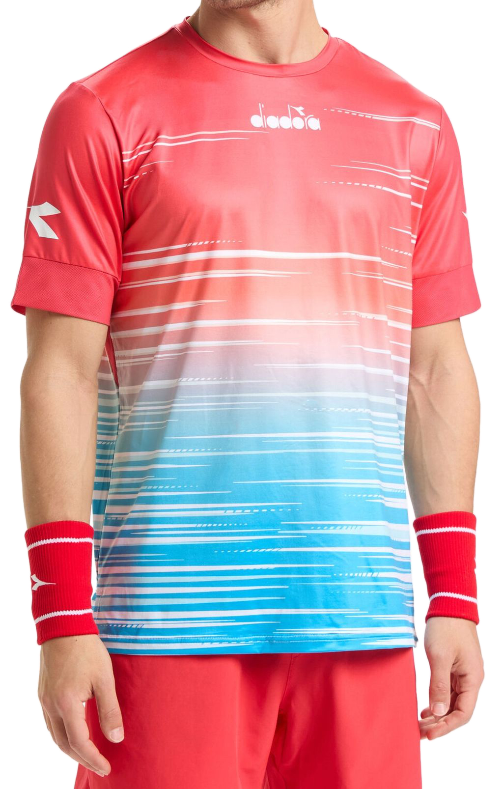 Diadora SS T-Shirt Icon M - laguna sunrise