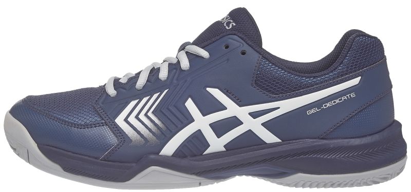 Asics Gel-Dedicate 5 Clay - dark blue/silver/white