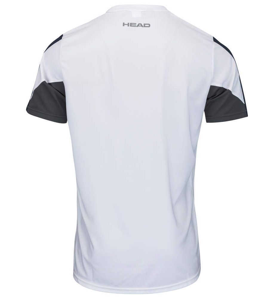 Head Club 22 Tech T-Shirt M - white/dark blue