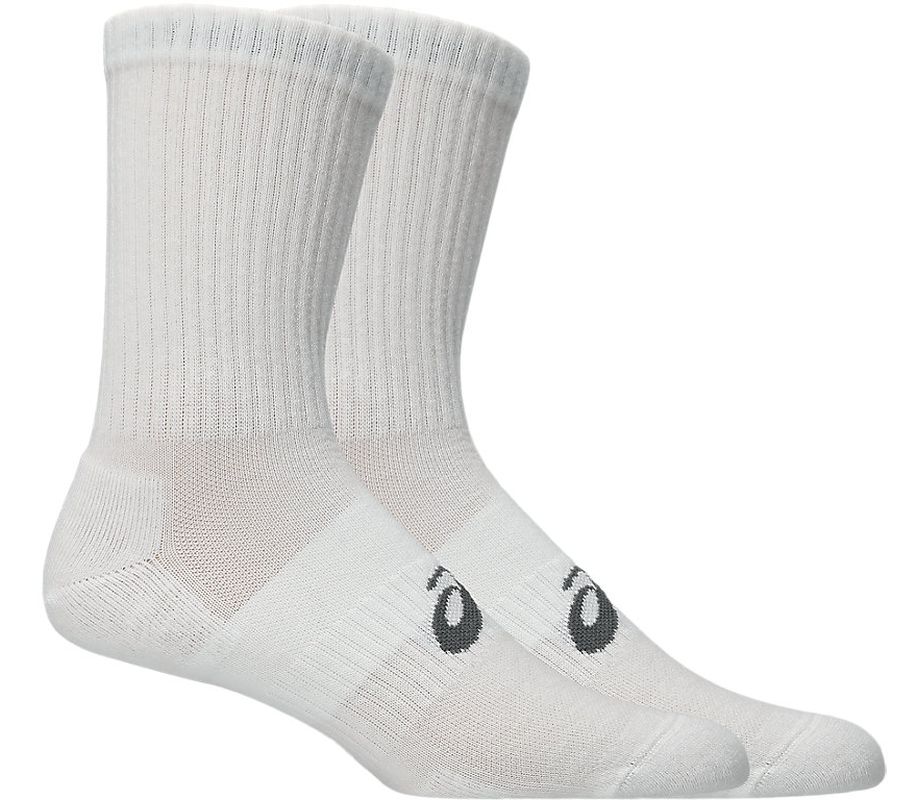 Asics Multi-Sport Cushioned Crew 3P - brilliant white