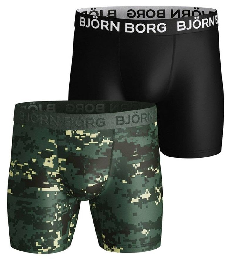2111-1143-81461 Björn Borg Shorts Per BB Digital Woodland 2P