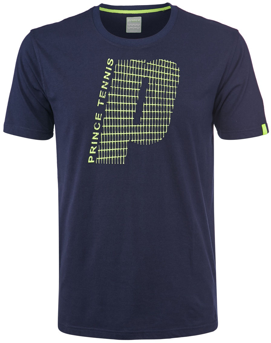 Prince Graphic Crew T-shirt - navy
