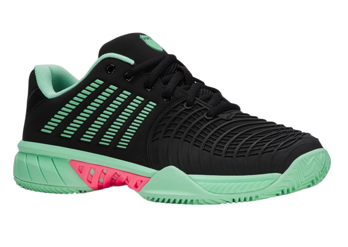 K-Swiss Express Light 3 Clay - black/neon mint/neon pastel pink