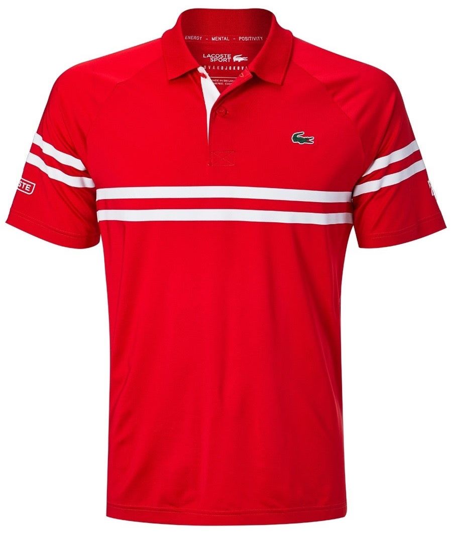 Lacoste Novak Spring Polo M - red Lacoste Novak Spring Polo M - red