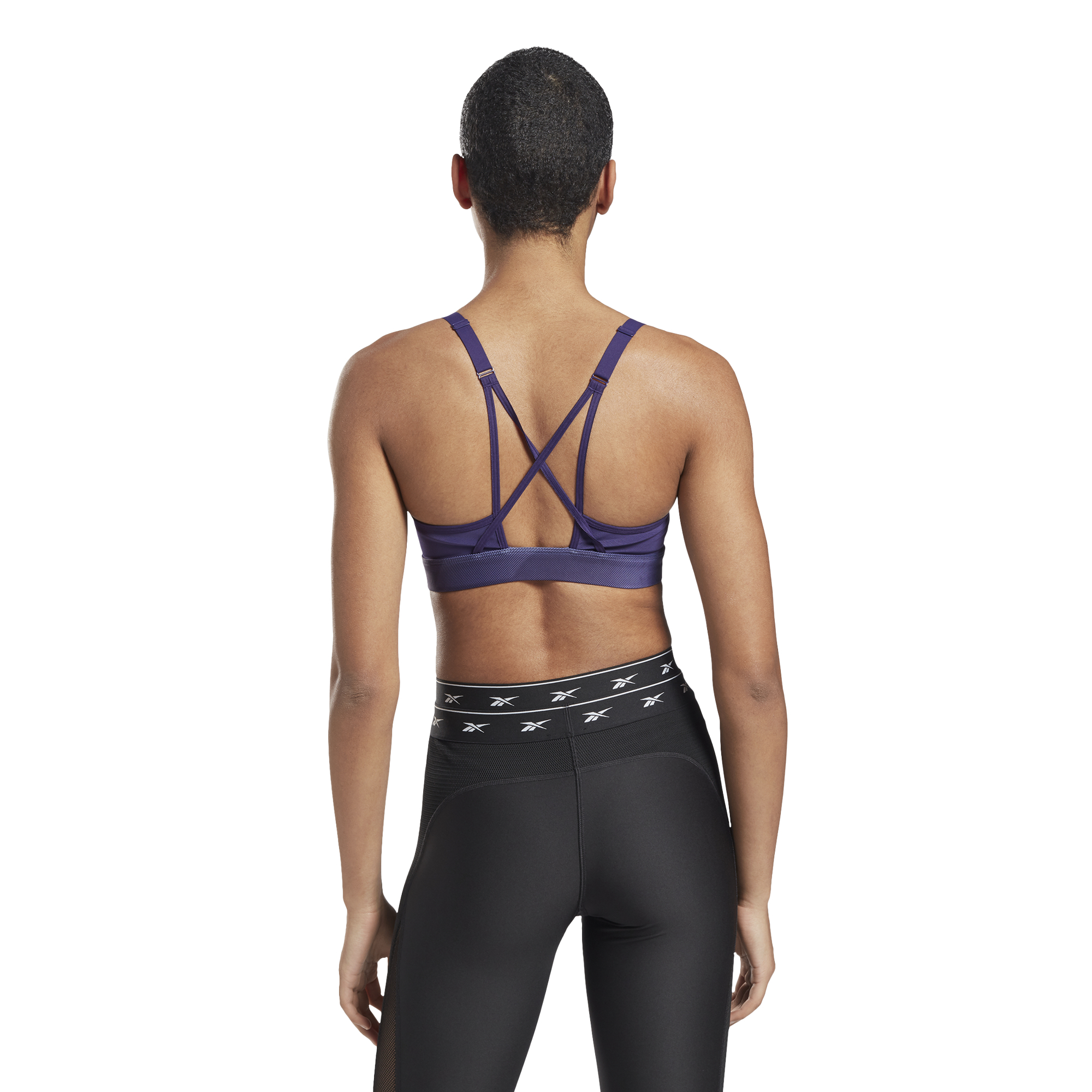 Reebok Lux Strappy Bra W - dark orchid