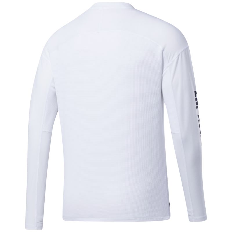 Reebok Les Mills Long Sleeve T-Shirt M - white