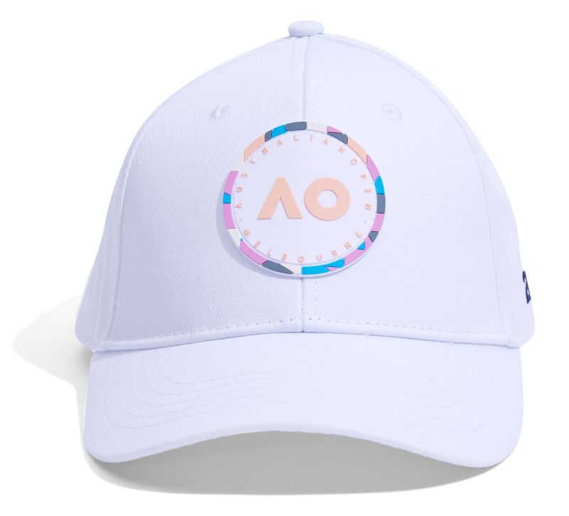 Australian Open Adults Round Logo Cap (OSFA) - white