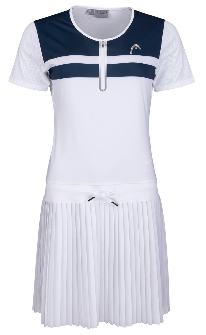 Head Performance Dress W - white/print performance